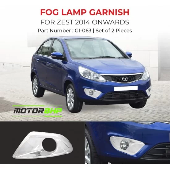 Buy Tata Zest Fog Lamp Garnish Car Accessories Online Shopping